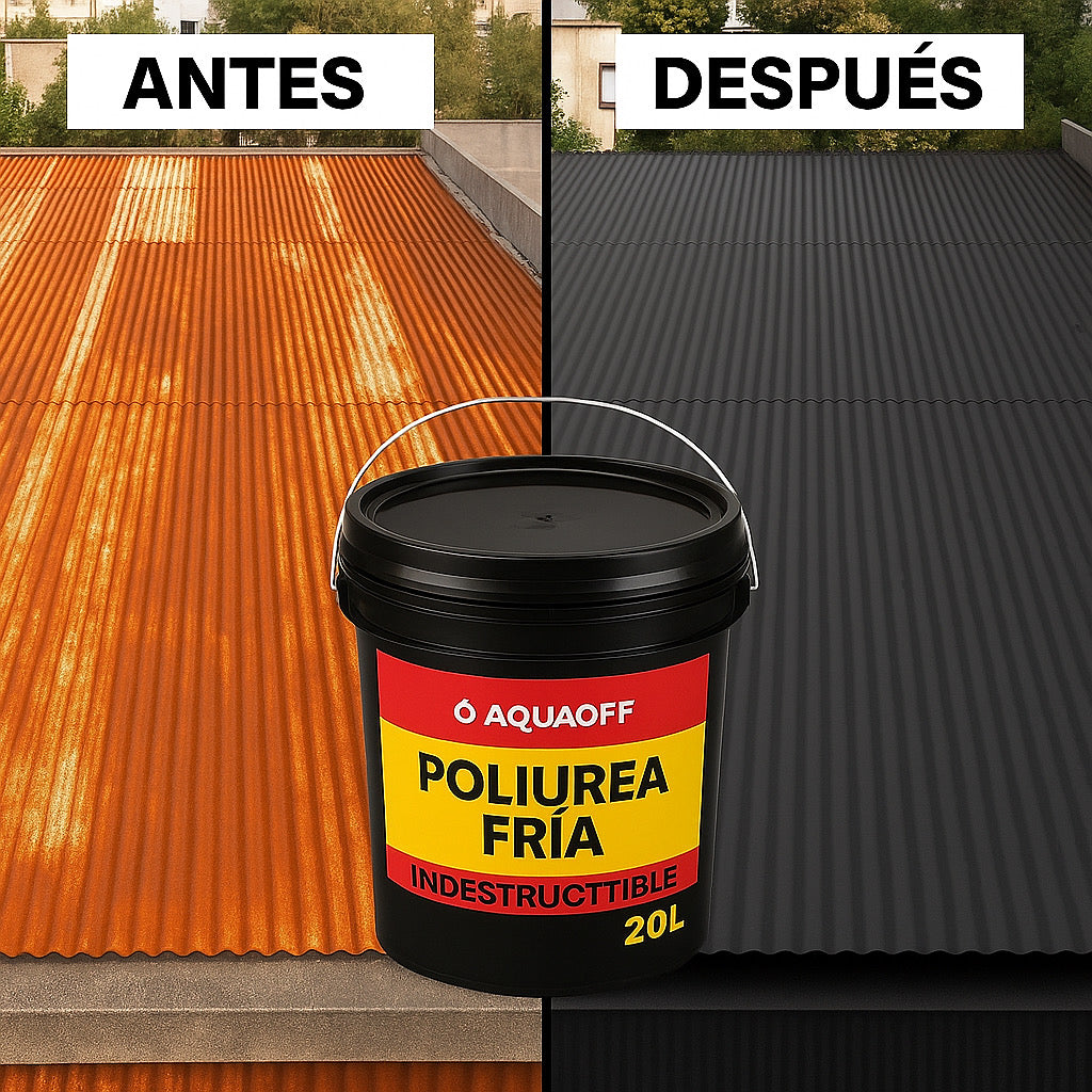 POLIUREA FRIA LA INDESTRUCTIBLE AQUAOFF  20 LT