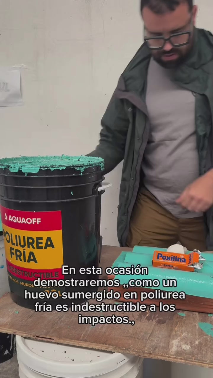 POLIUREA FRIA LA INDESTRUCTIBLE AQUAOFF  20 LT